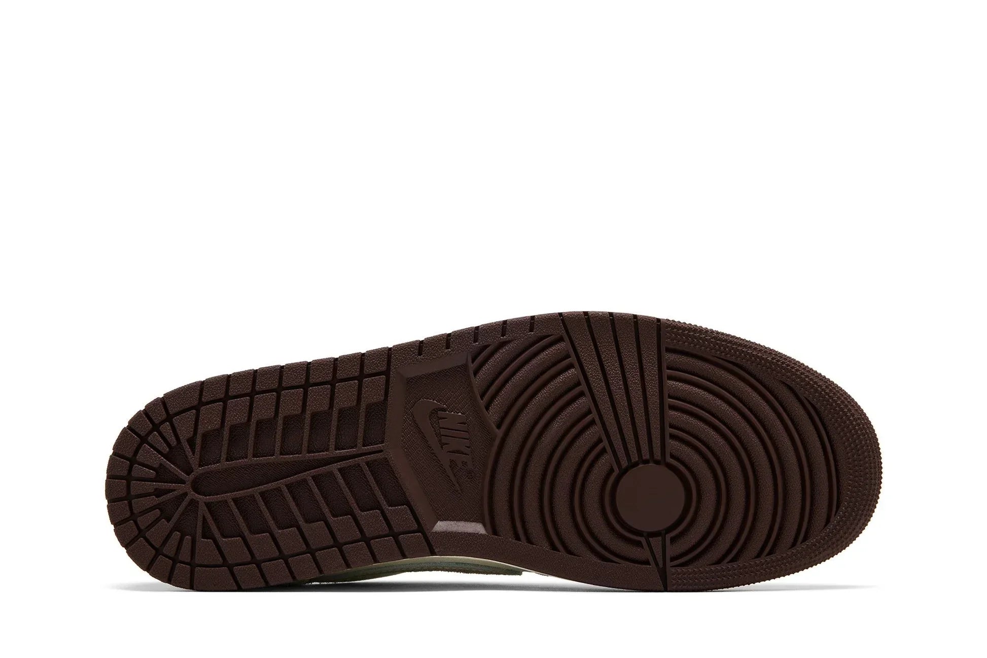 Tênis Air Jordan 1 Low OG Chinese New Year 2026 Cinza detalhe do solado