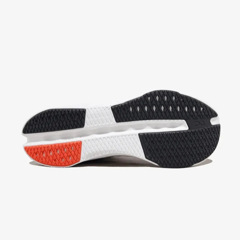 Tênis On Running CloudSurfer Next 1 White Red Purple vista superior