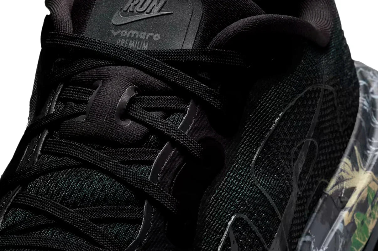 Tênis Nike Vomero Premium Realtree Camo Black Preto vista traseira