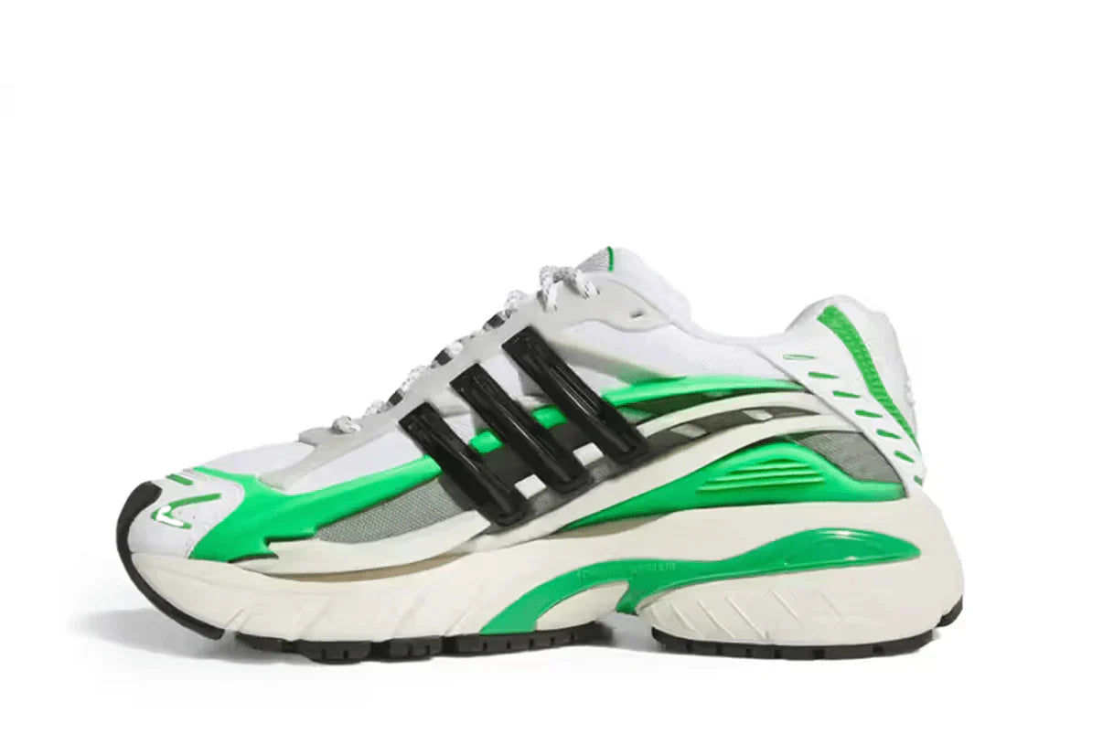 Tênis Adidas Adistar Jellyfish Pharrell Williams Real Green Verde detalhe do material