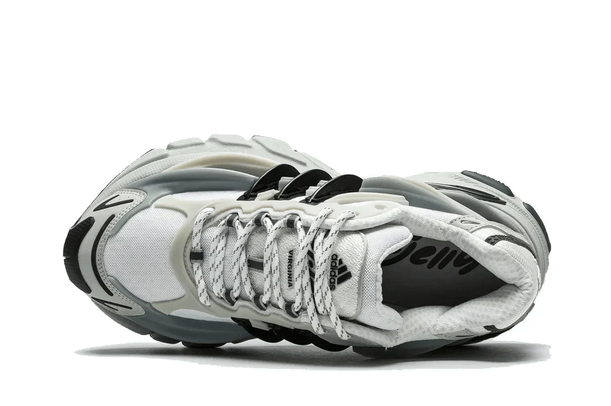 Tênis Adidas Adistar Jellyfish Pharrell Williams Solid Grey Black Cinza detalhe do produto