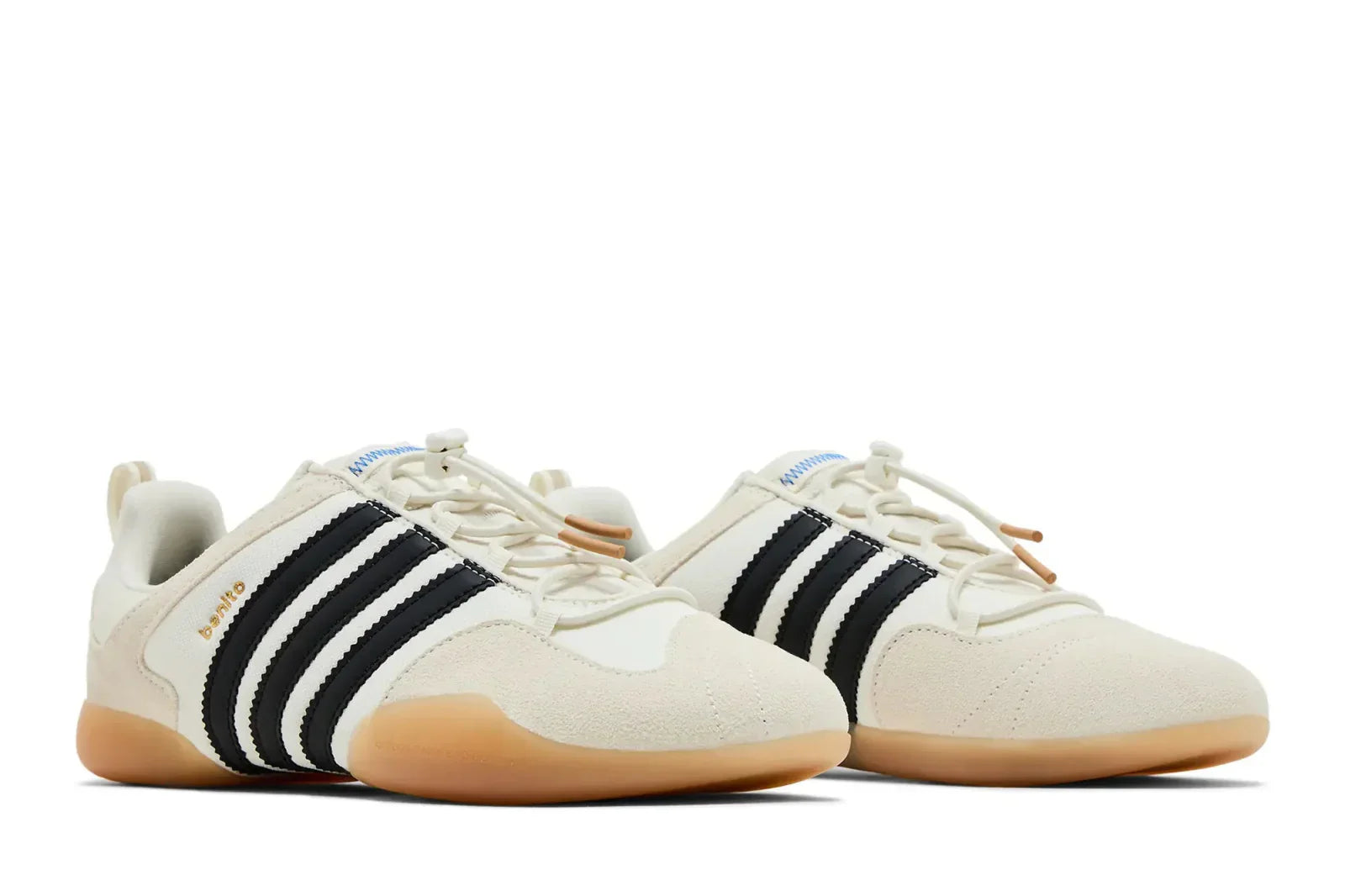 Tênis Adidas Ballerina Bad Bunny Off White Black Gum Branco detalhe do produto