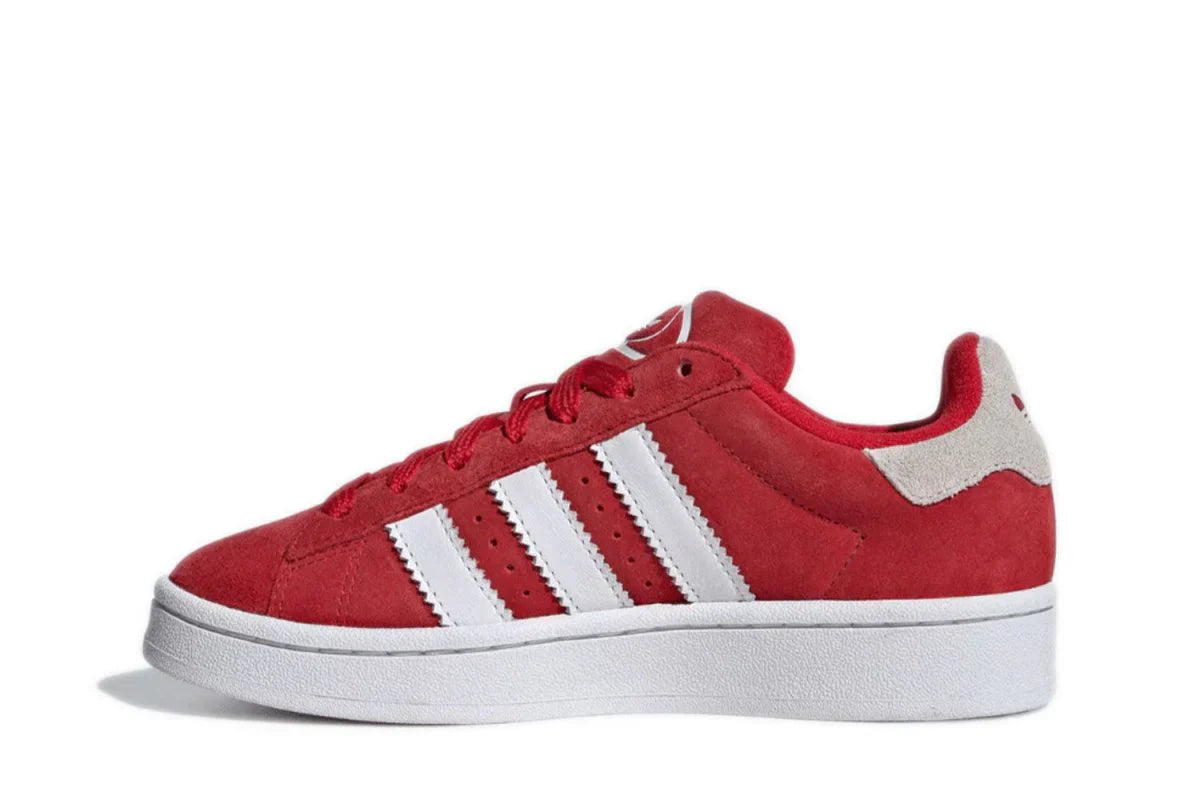 Tênis Adidas Campus 00s Red Vermelho detalhe do material