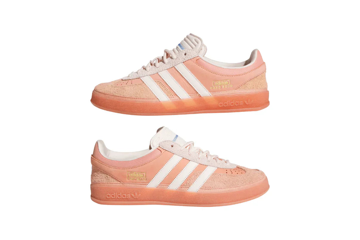Tênis Adidas Gazelle Indoor Bad Bunny Cabo Rojo Rosa detalhe interno