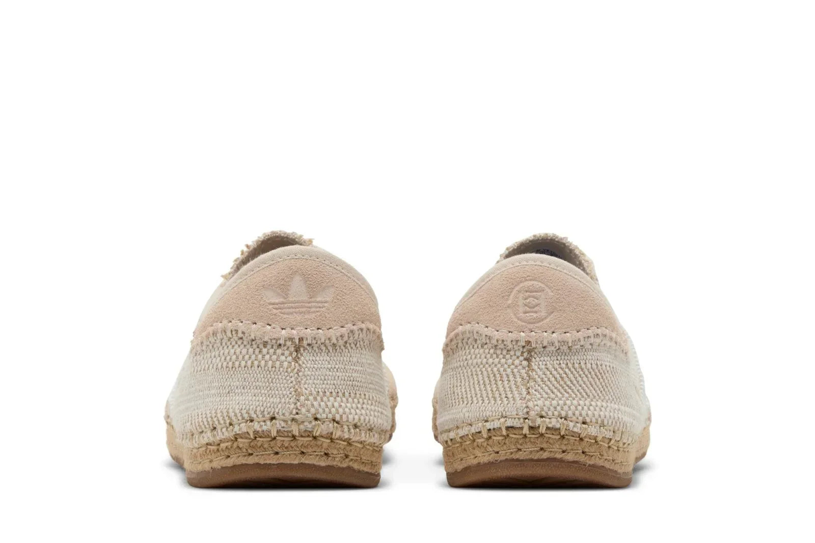 Tênis Adidas Gazelle x Clot By Edison Chen Halo Ivory Bege detalhe lateral