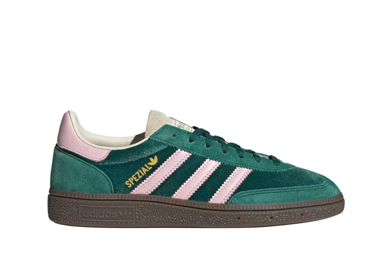 Tênis Adidas Handball Spezial Green Pink Velvet Verde vista superior