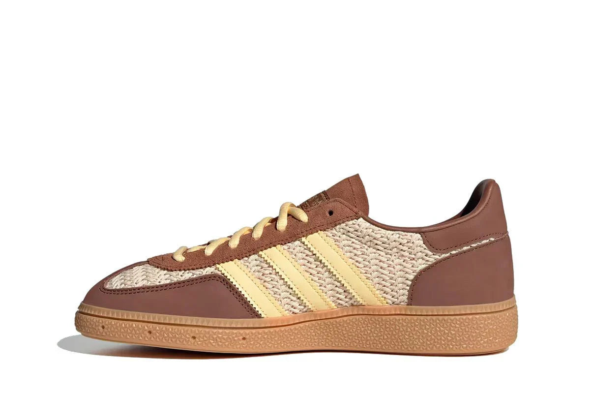 Tênis Adidas Handball Spezial Preloved Brown Orange Tint Gum Marrom detalhe lateral