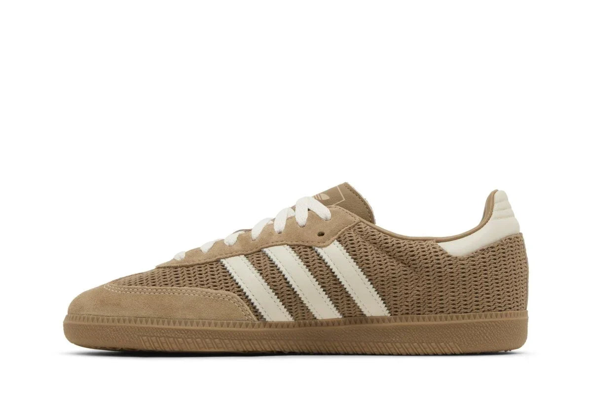 Tênis Adidas Samba Cardboard Marrom vista traseira