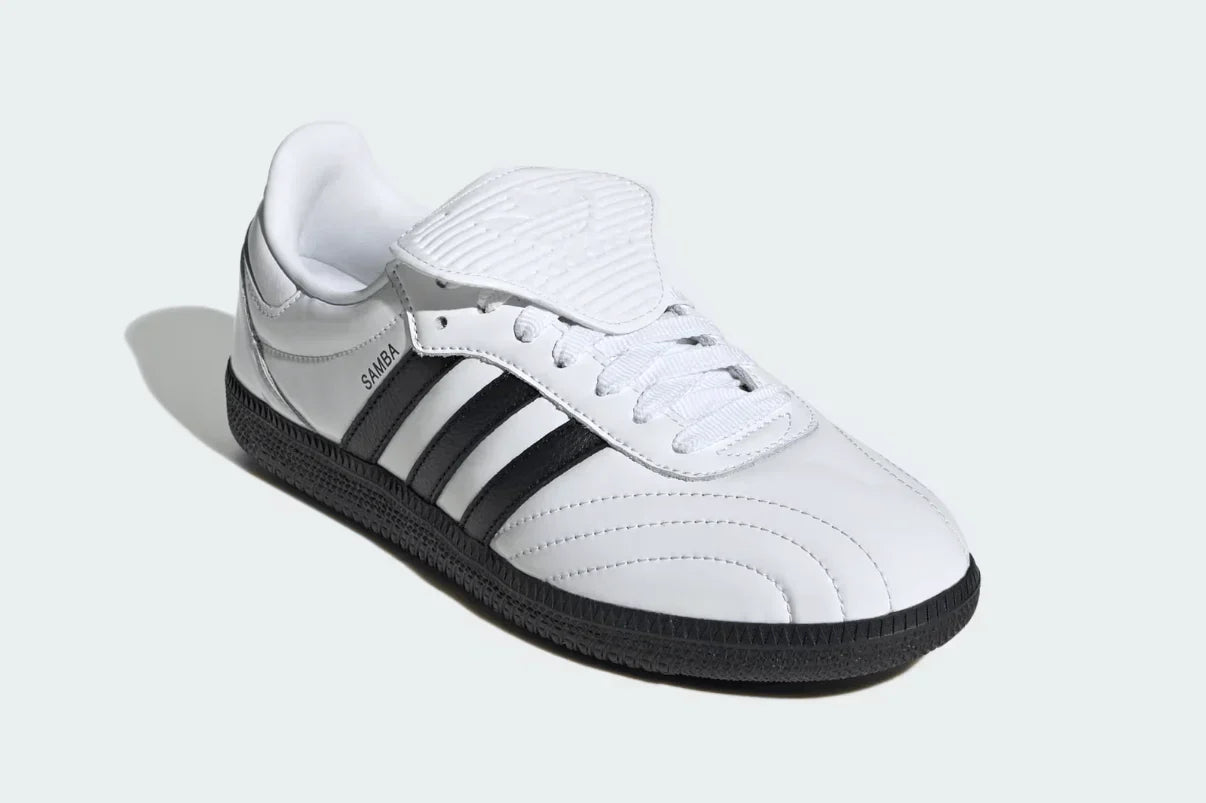 Tênis Adidas Samba LT Cloud White Core Black Black Sole vista superior