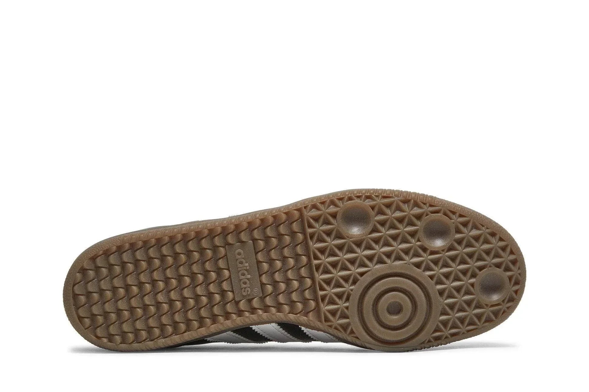 Tênis Adidas Samba OG Black Gum Preto detalhe do solado