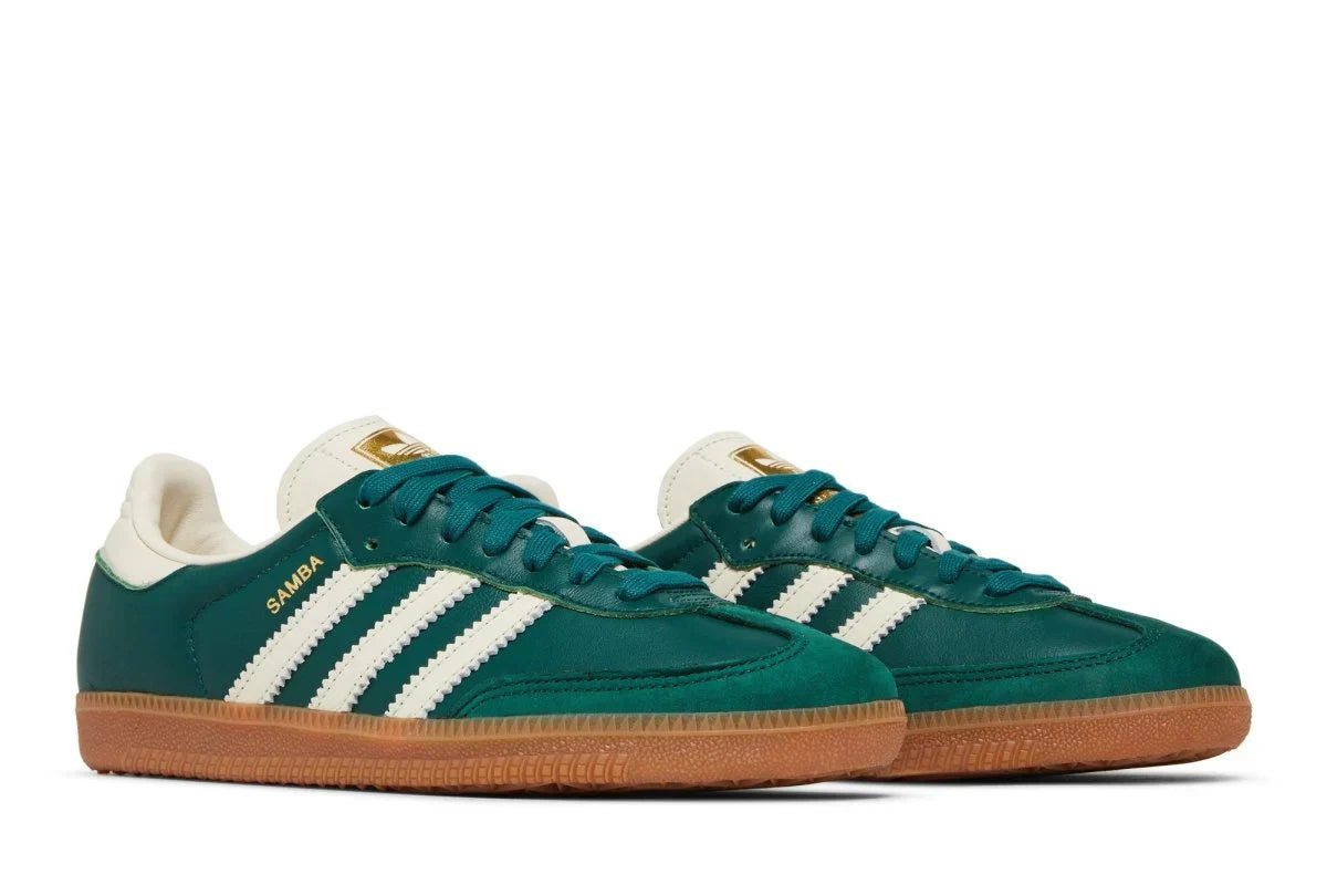 Tênis Adidas Samba Og Collegiate Green Gum Verde vista superior