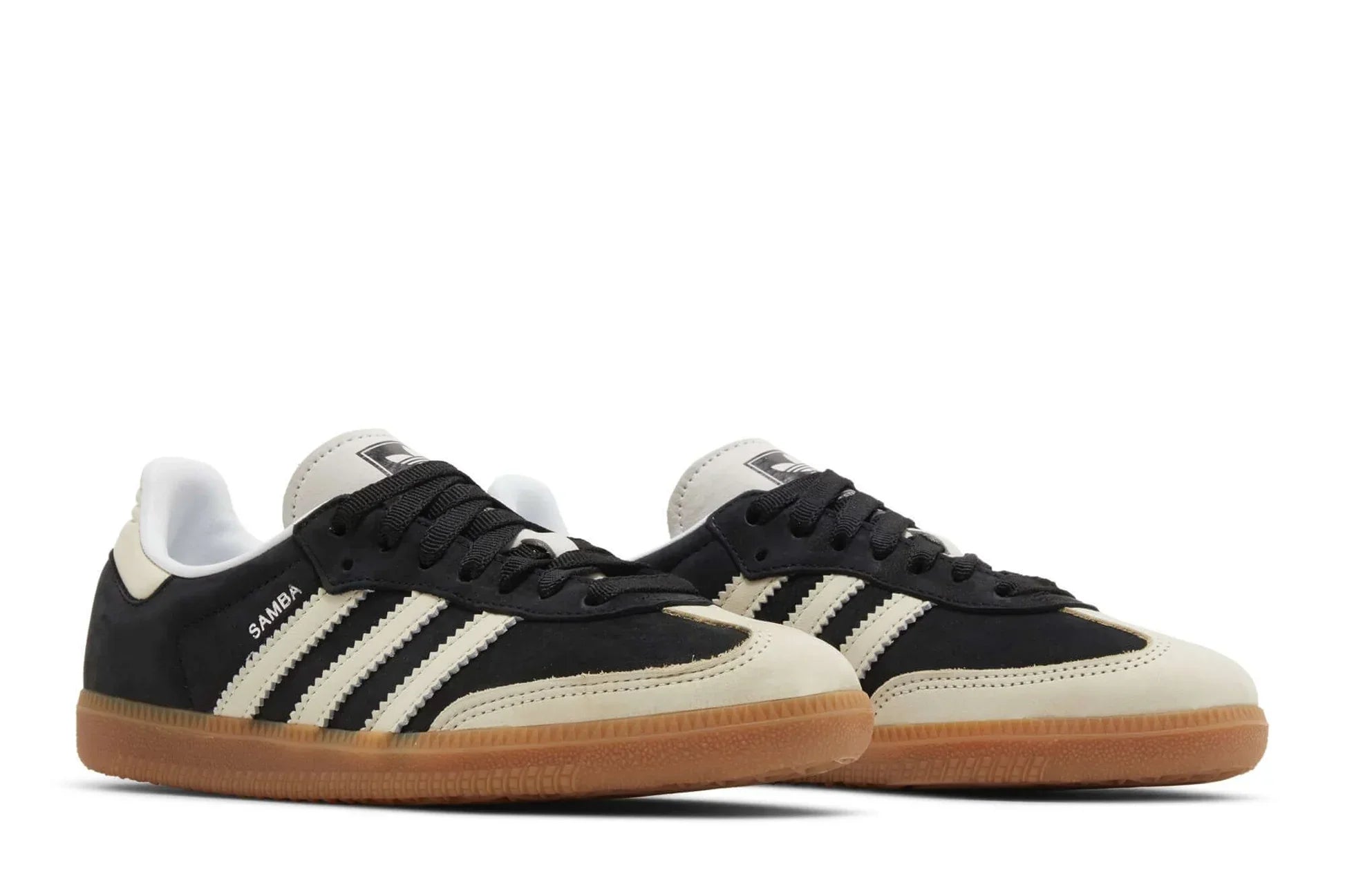 Tênis Adidas Samba OG Core Black Wonder White Preto vista superior