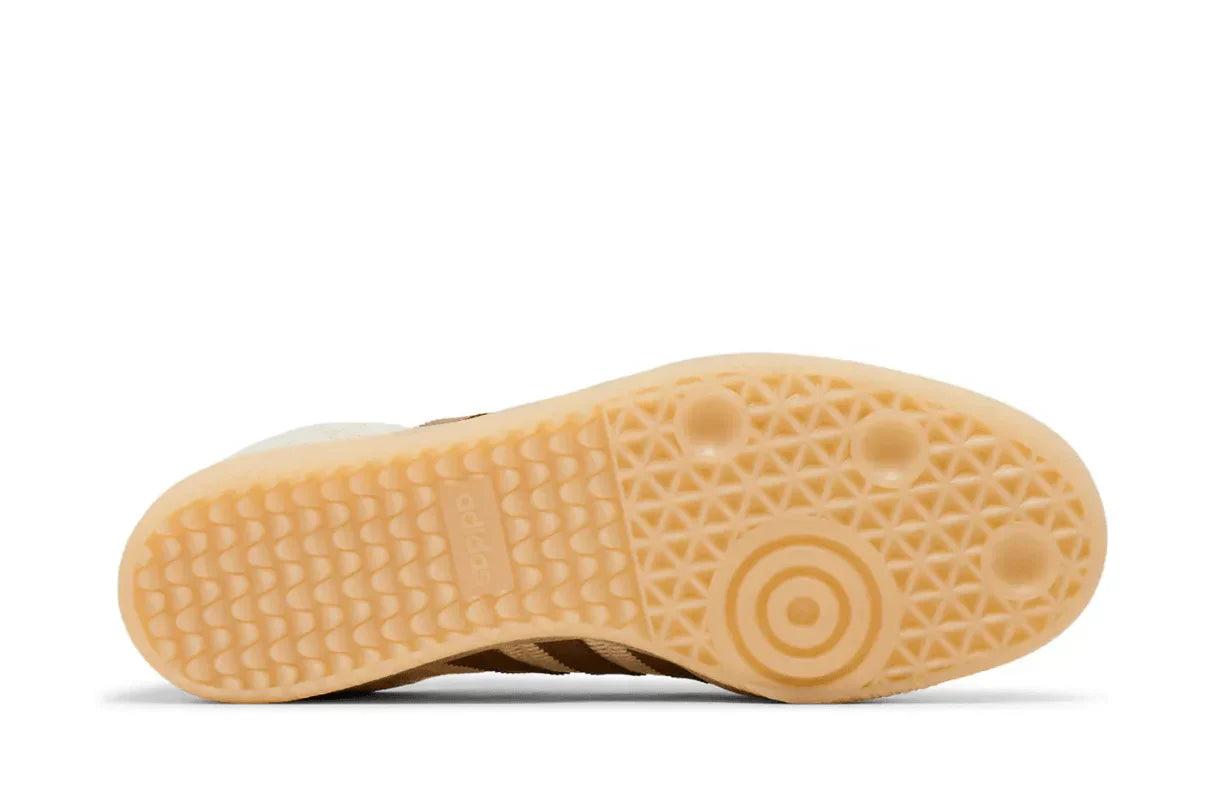 Tênis Adidas Samba OG Cream White Cardboard Creme detalhe do solado