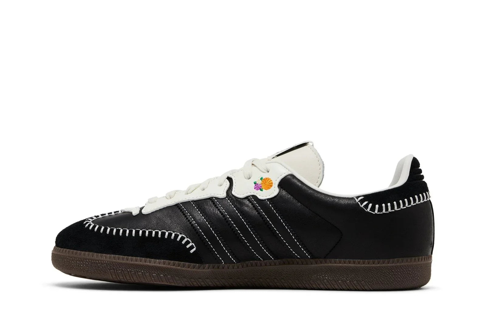 Tênis Adidas Samba Og Dia de Muertos Pack Black Preto vista traseira