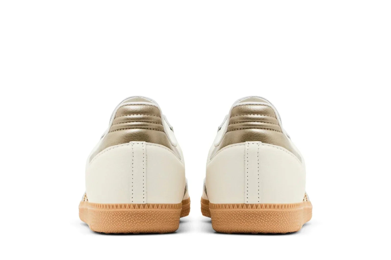 Tênis Adidas Samba Og Off White Cyber Metallic Branco detalhe do solado