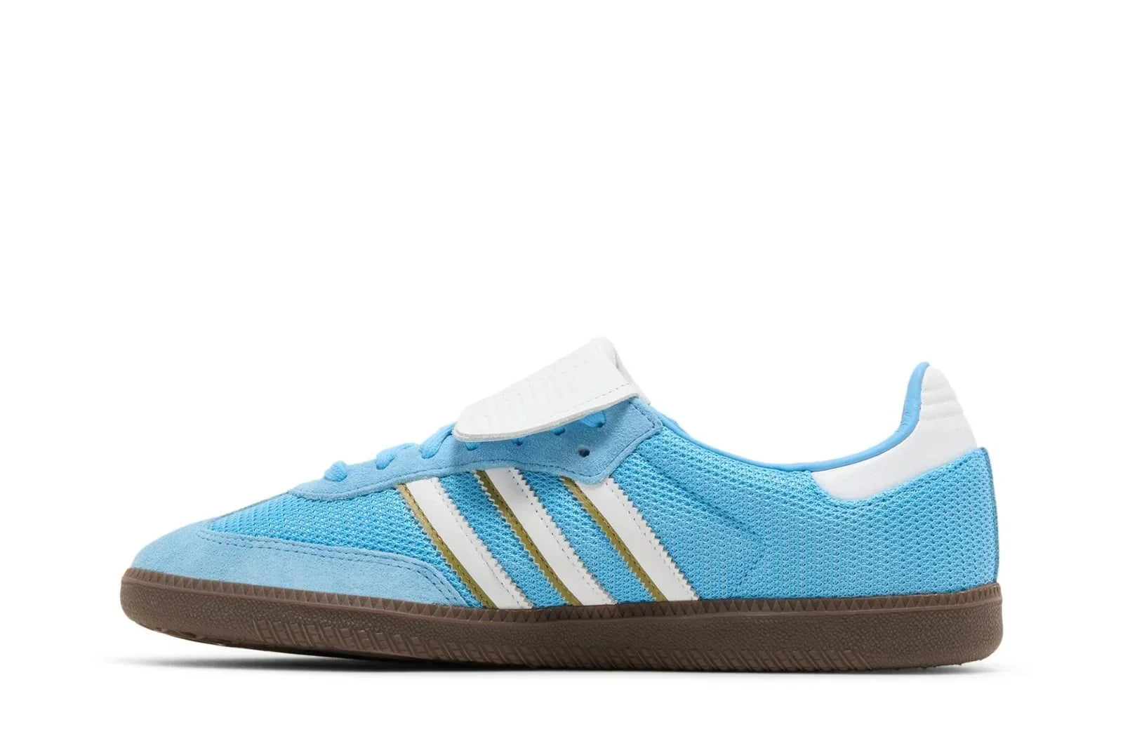 Tênis Adidas Samba Og Semi Blue Burst Azul vista traseira