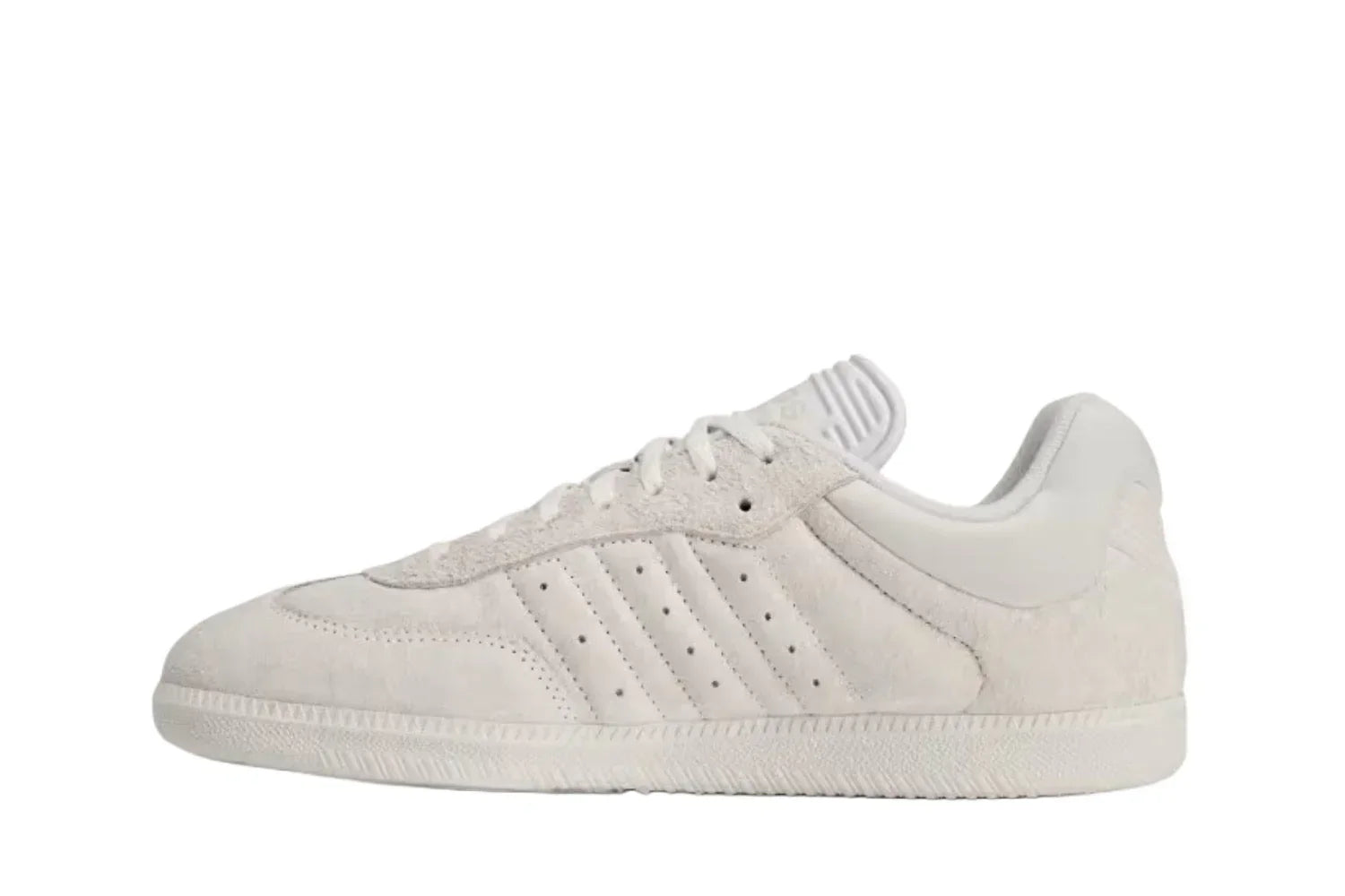 Tênis Adidas Samba Og x Dingyun Zhang White Vapour Branco detalhe do solado
