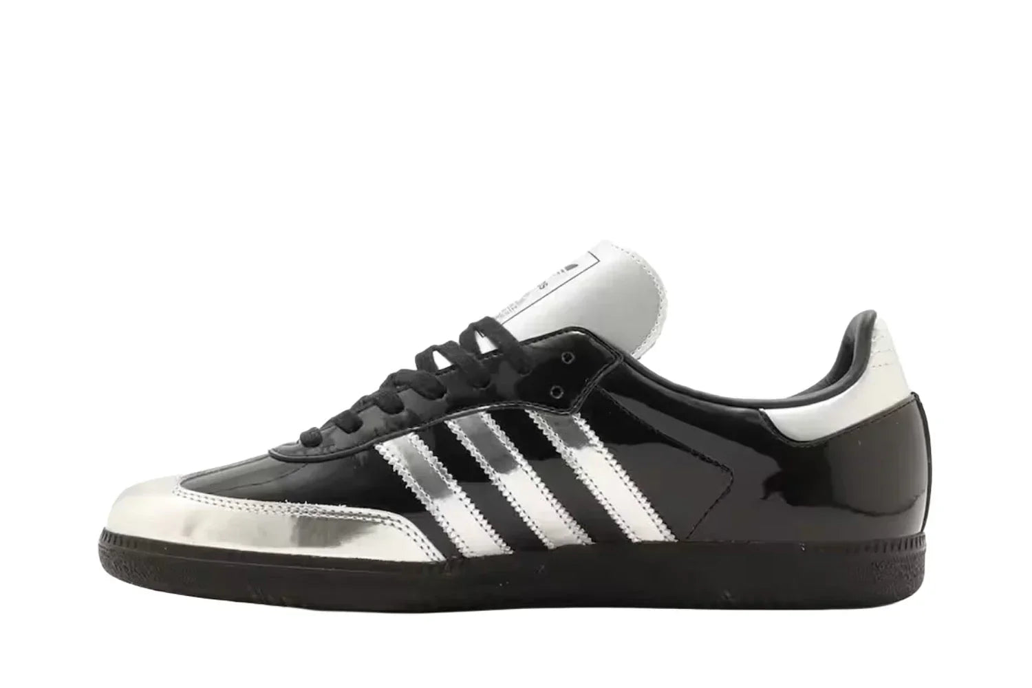 Tênis Adidas Samba x Atmos Tuxedo Preto vista traseira