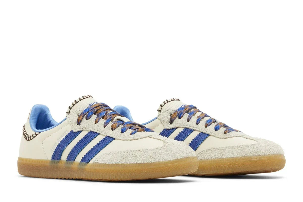 Tênis Adidas Samba x Wales Bonner Wonder Clay Royal Bege vista superior