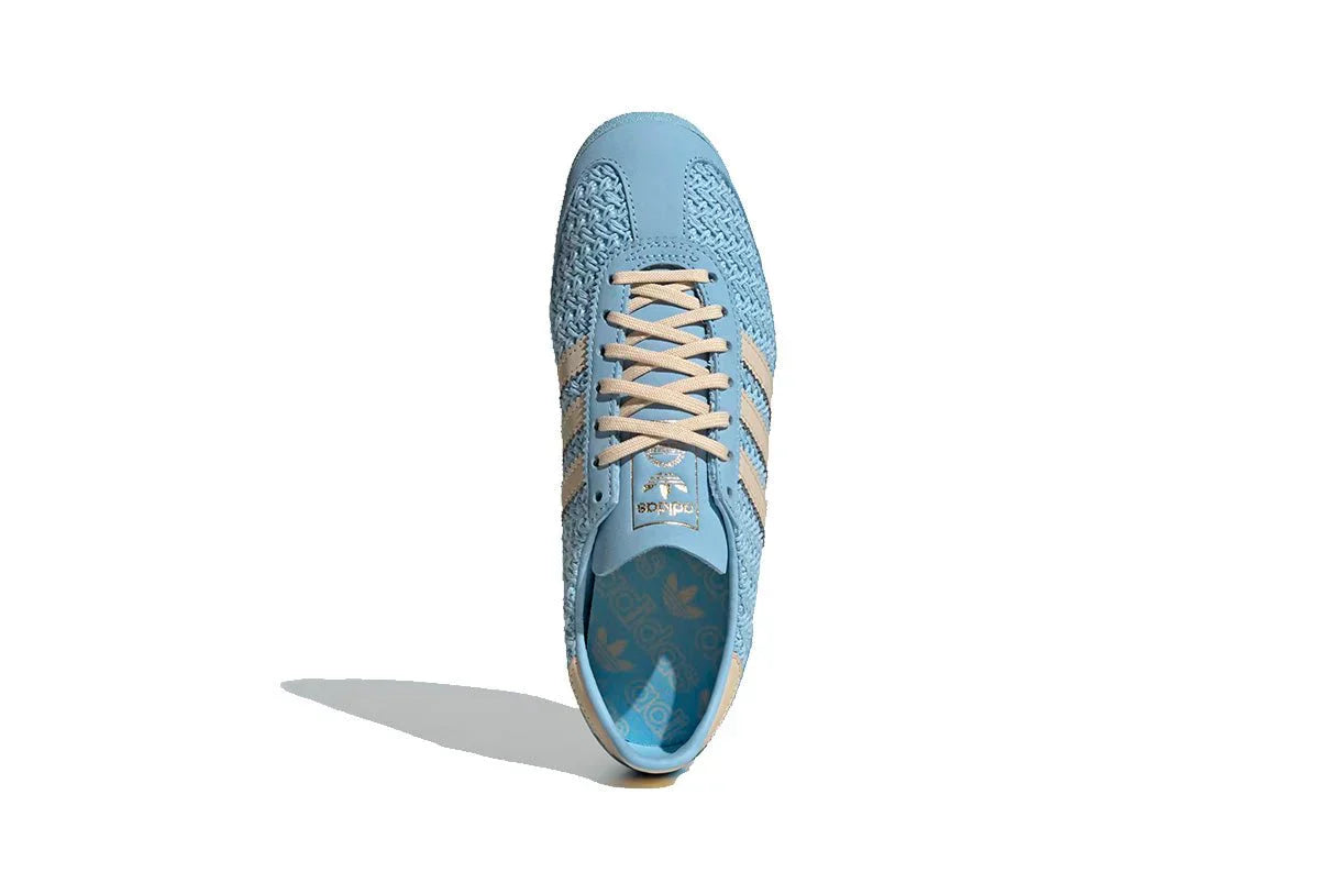 Tênis Adidas SL 72 OG Clear Sky Sand Strata Cream White Azul vista traseira