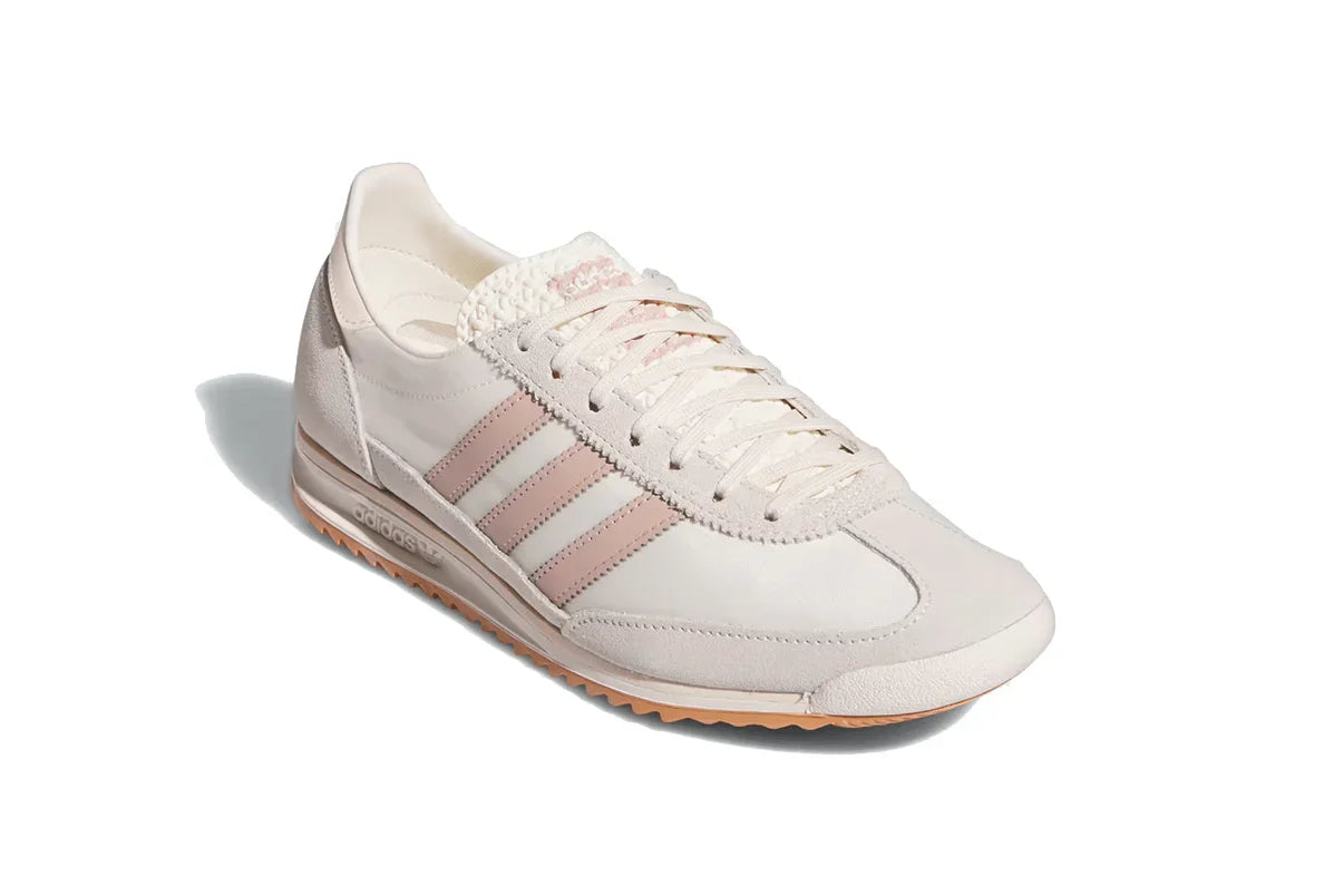 Tênis Adidas SL 72 OG Off White Wonder Taupe Wonder White Branco detalhe frontal