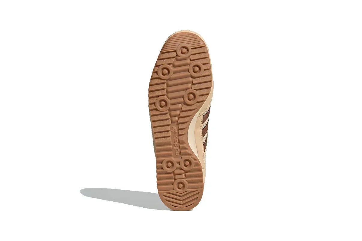 Tênis Adidas SL 72 OG Sand Strata Preloved Brown Cream White Bege vista traseira