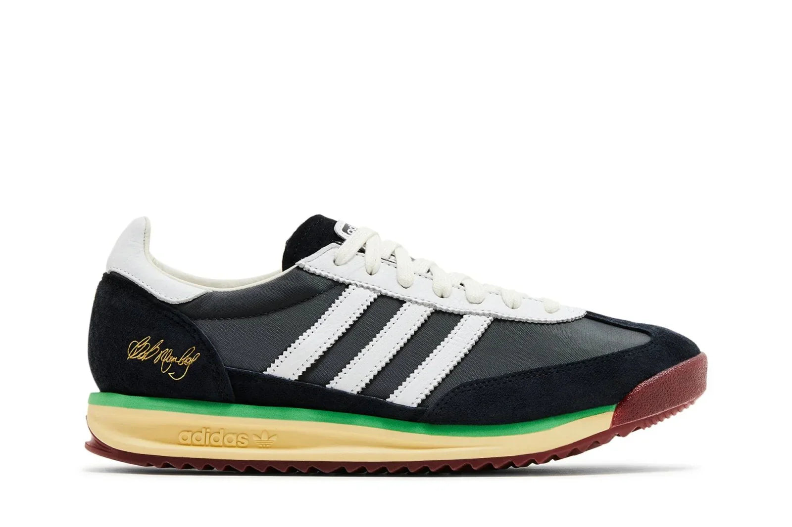 Tênis Adidas SL 72 RS x Bob Marley One Love Preto vista superior