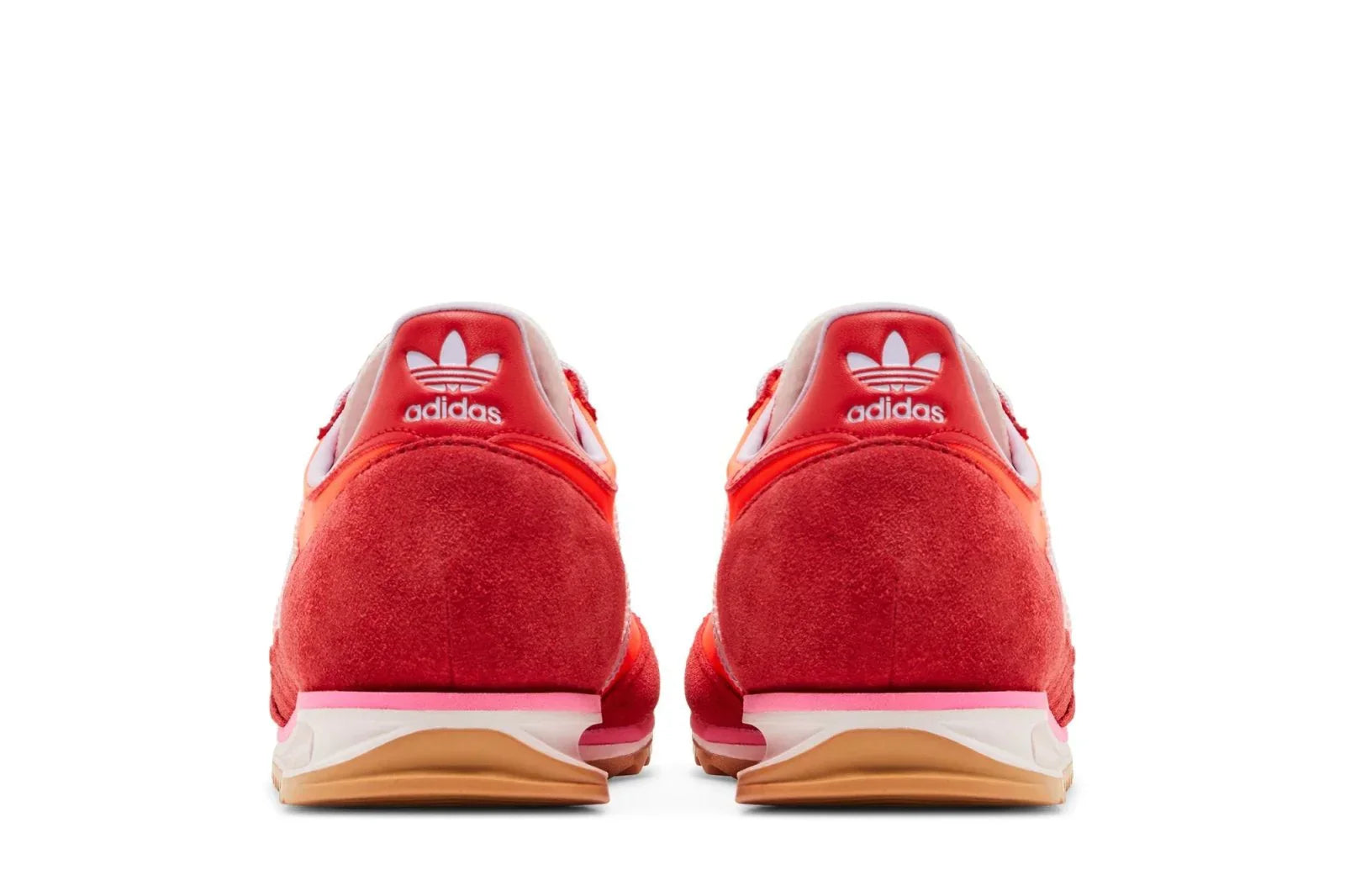 Tênis Adidas SL 72 Og Solar Red Lavander Vermelho detalhe do material