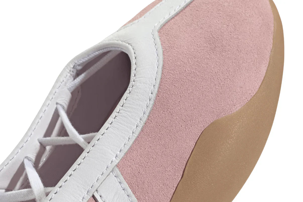Tênis Adidas Taekwondo Mei Ballet Clear Pink Gum Rosa vista traseira