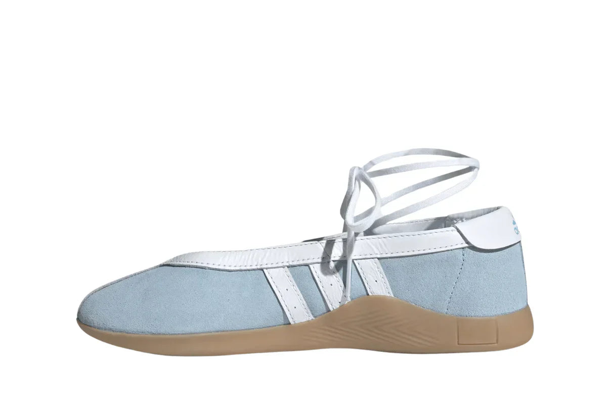 Tênis Adidas Taekwondo Mei Ballet Clear Sky Gum Azul detalhe adicional