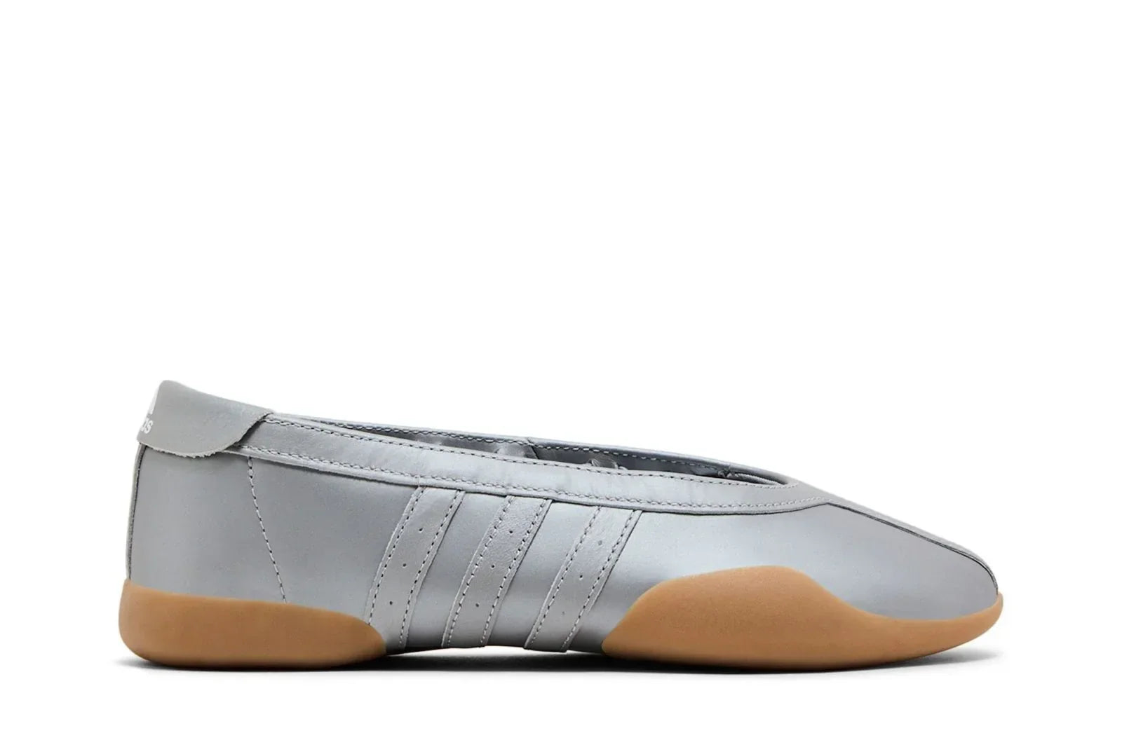 Tênis Adidas Taekwondo Mei Ballet Silver Metallic Prateado vista lateral