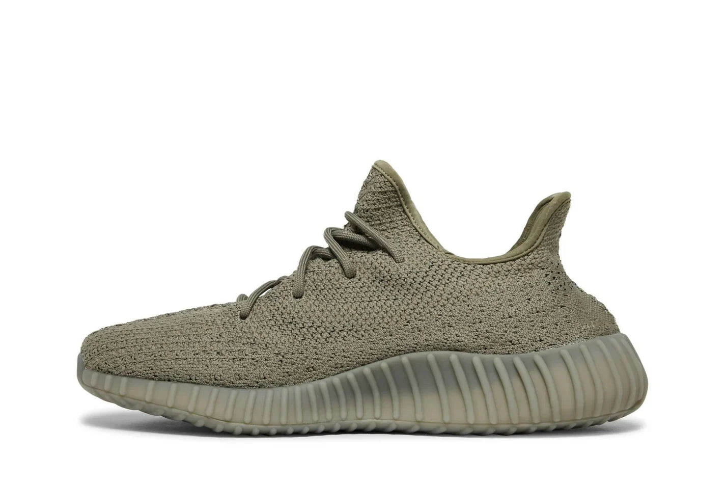 Tênis Yeezy Boost 350 V2 Granite Marrom detalhe do material