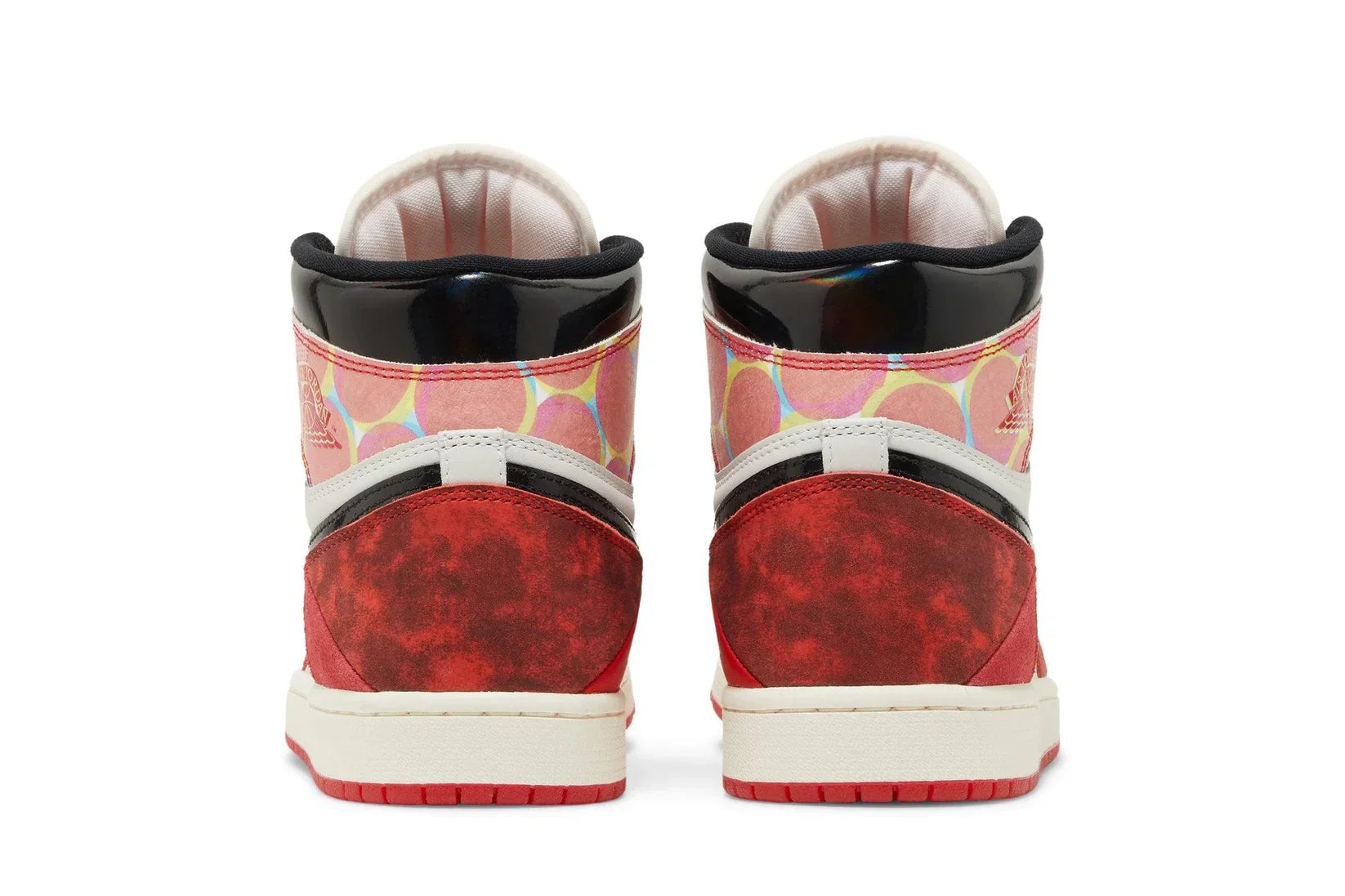 Tênis Air Jordan 1 High Next Chapter Vermelho detalhe do solado