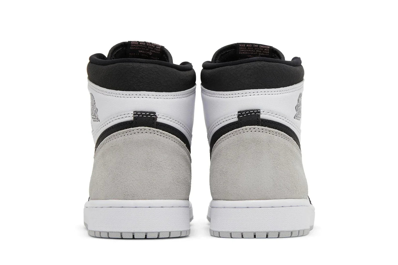 Tênis Air Jordan 1 High Stage Haze Cinza detalhe do solado