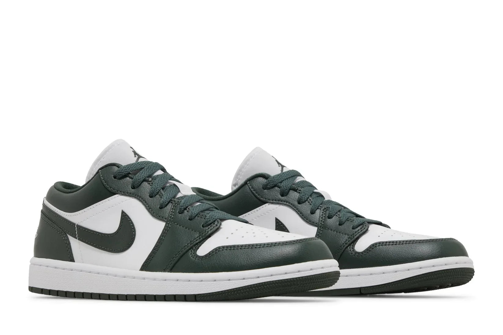 Tênis Air Jordan 1 Low Galactic Jade Verde vista traseira