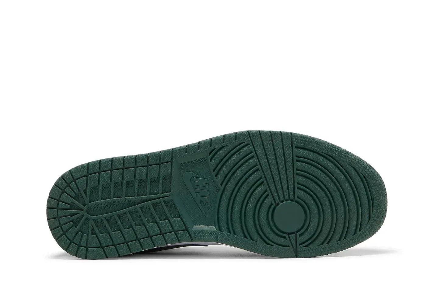 Tênis Air Jordan 1 Low Green Toe Verde detalhe do material