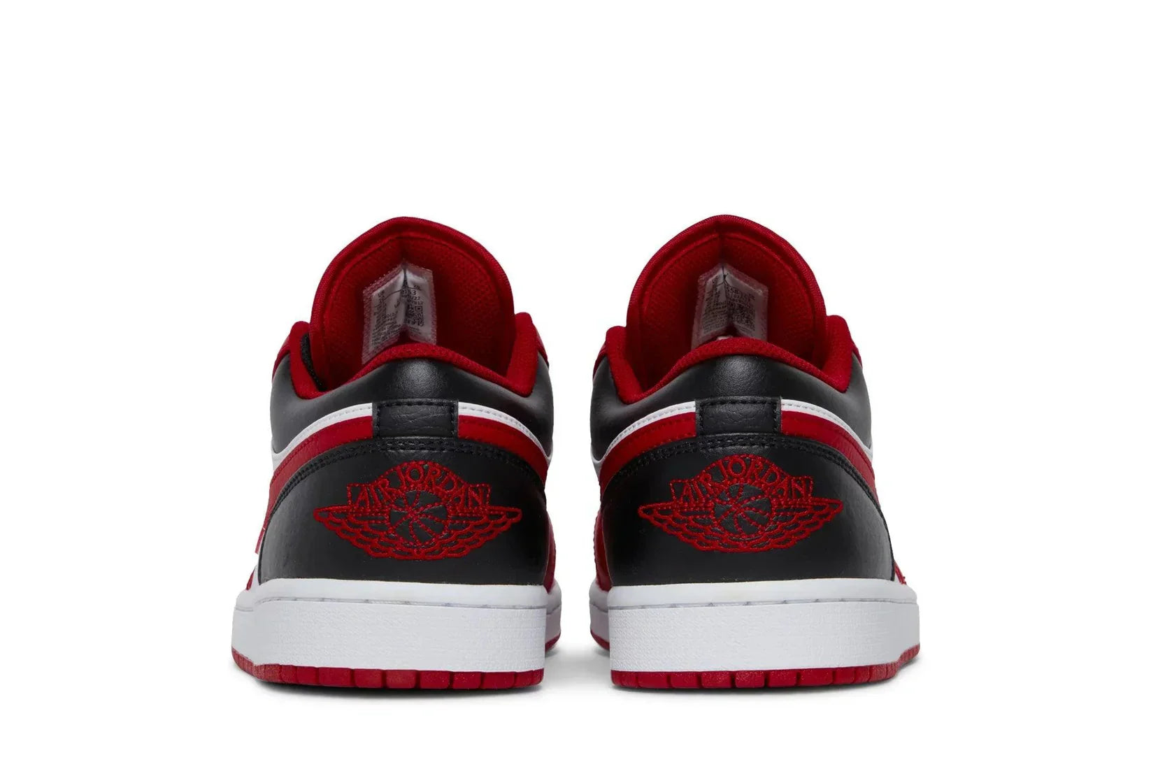 Tênis Air Jordan 1 Low Gym Red Black Vermelho vista traseira
