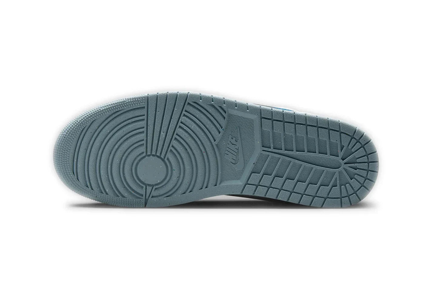Tênis Air Jordan 1 Low Industrial Blue Azul detalhe lateral