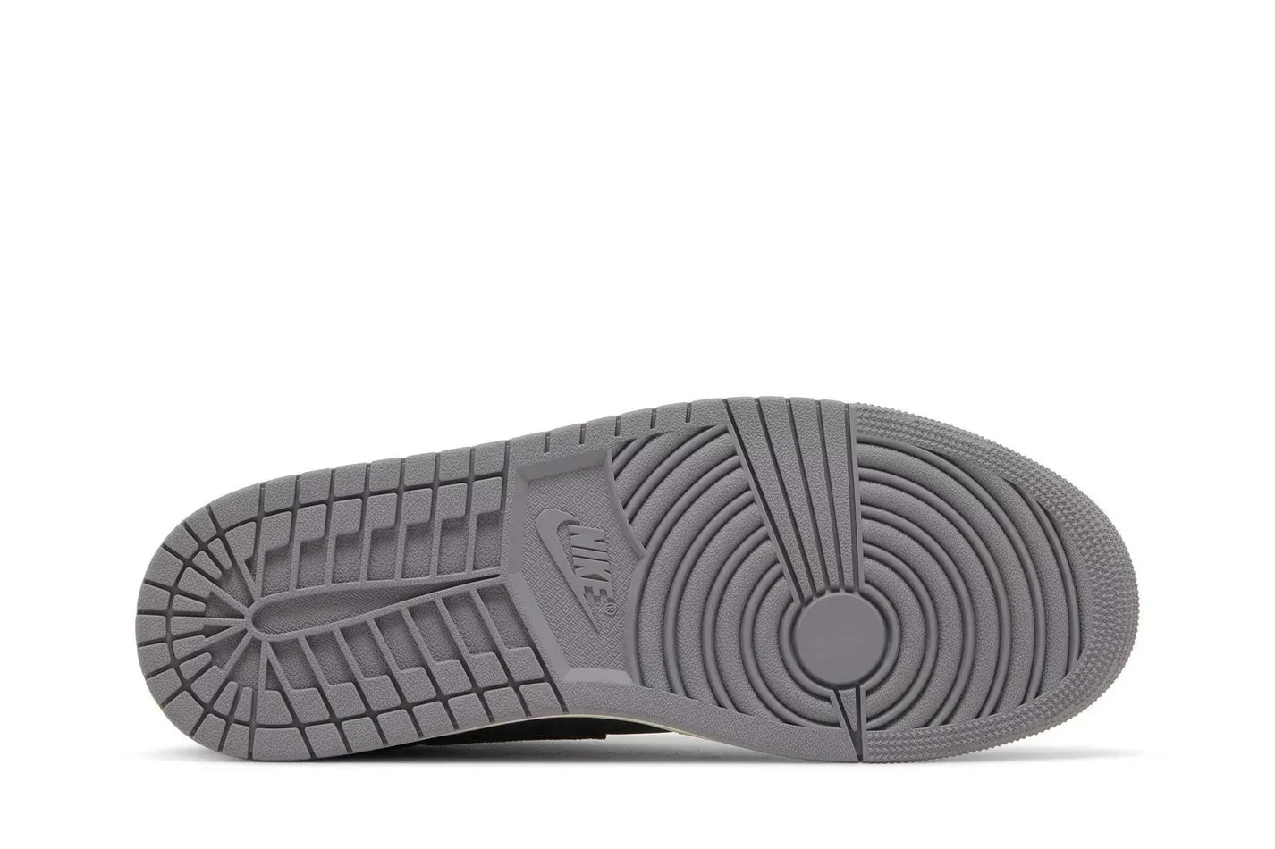 Tênis Air Jordan 1 Low Inside Out Black Preto vista traseira