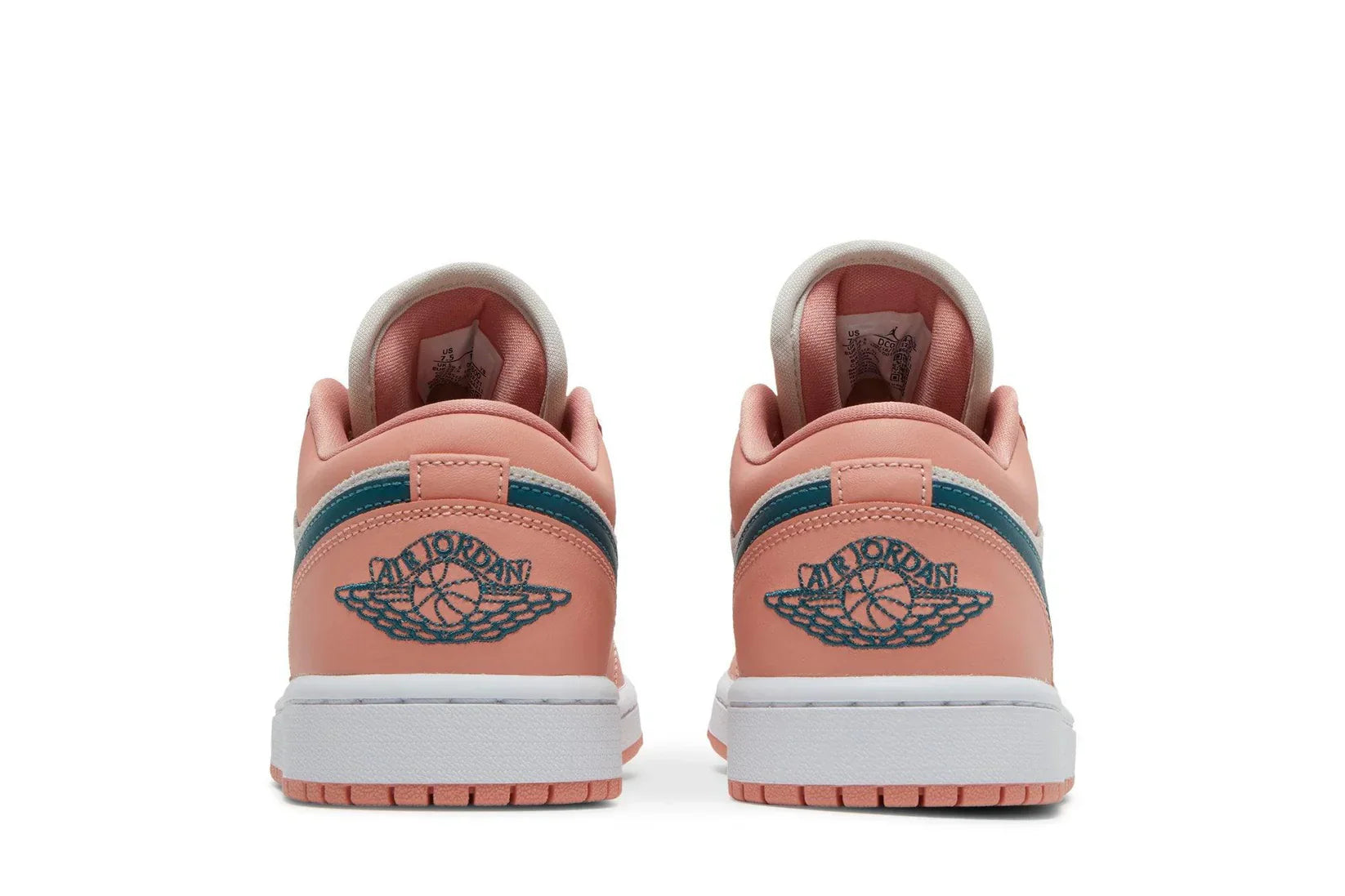 Tênis Air Jordan 1 Low Light Madder Root Rosa vista traseira