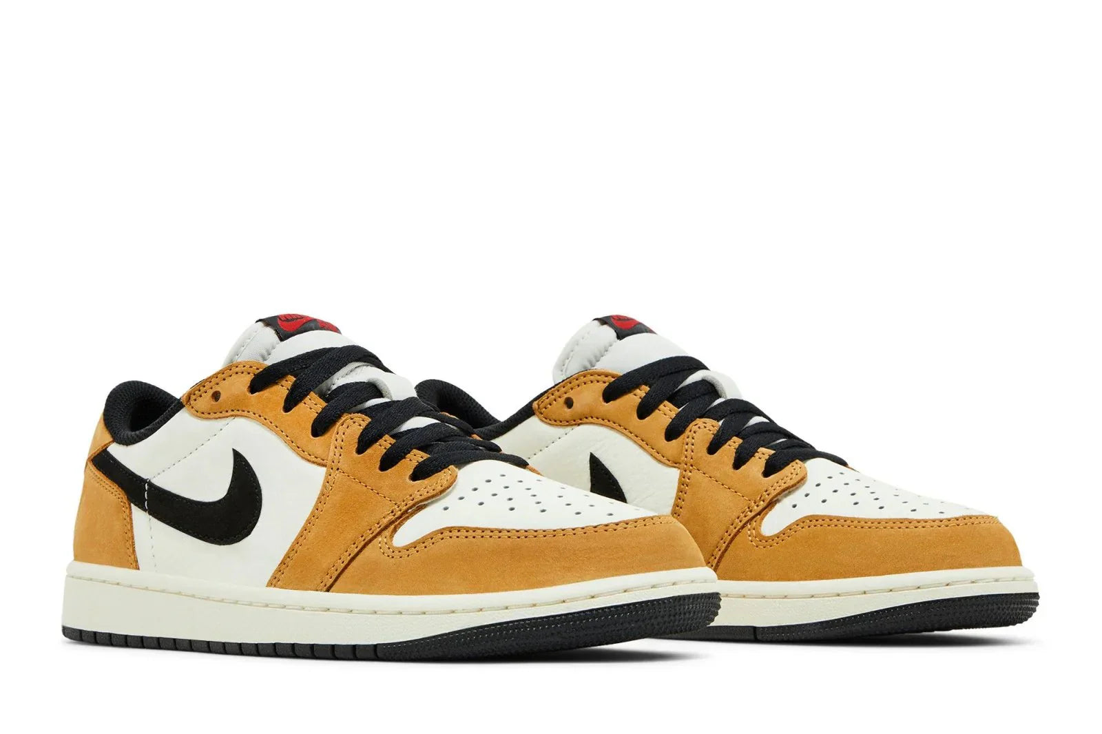 Tênis Air Jordan 1 Low Og Rookie of Year detalhe do material