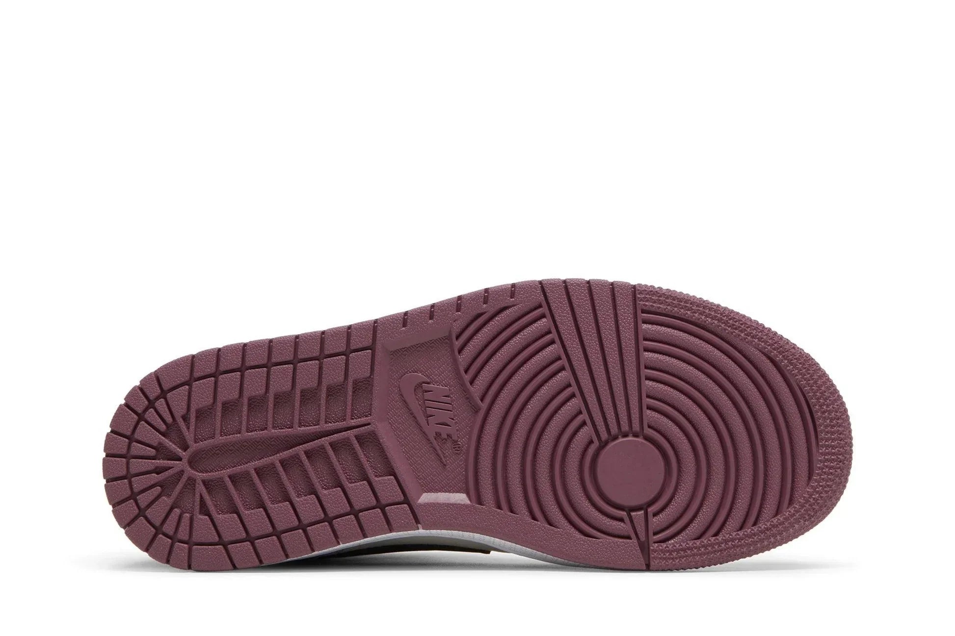 Tênis Air Jordan 1 Mid SE Berry Pink Rosa detalhe do material