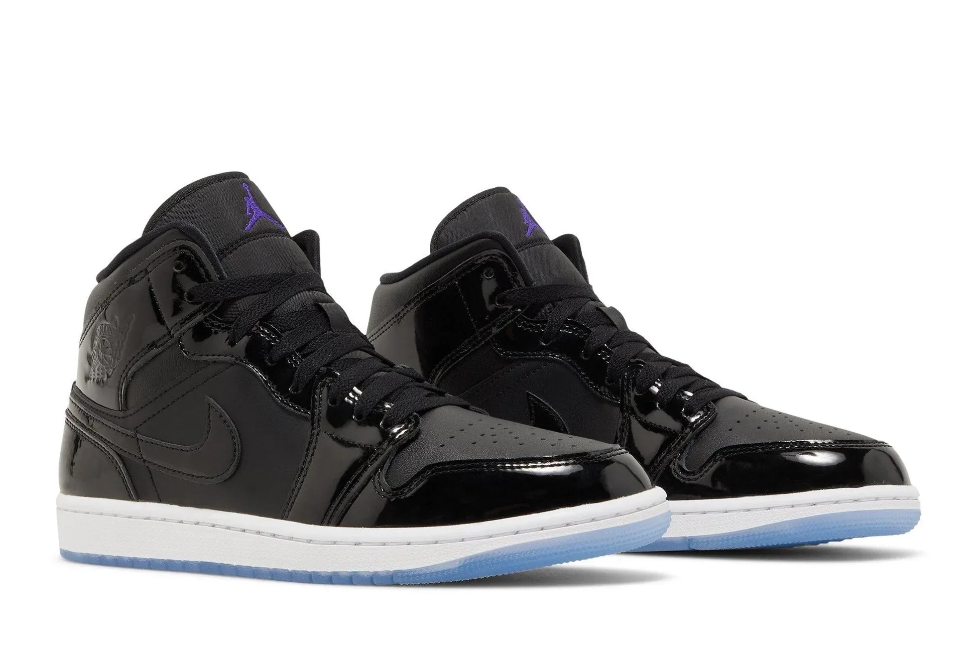 Tênis Air Jordan 1 Mid SE Space Jam Preto vista superior