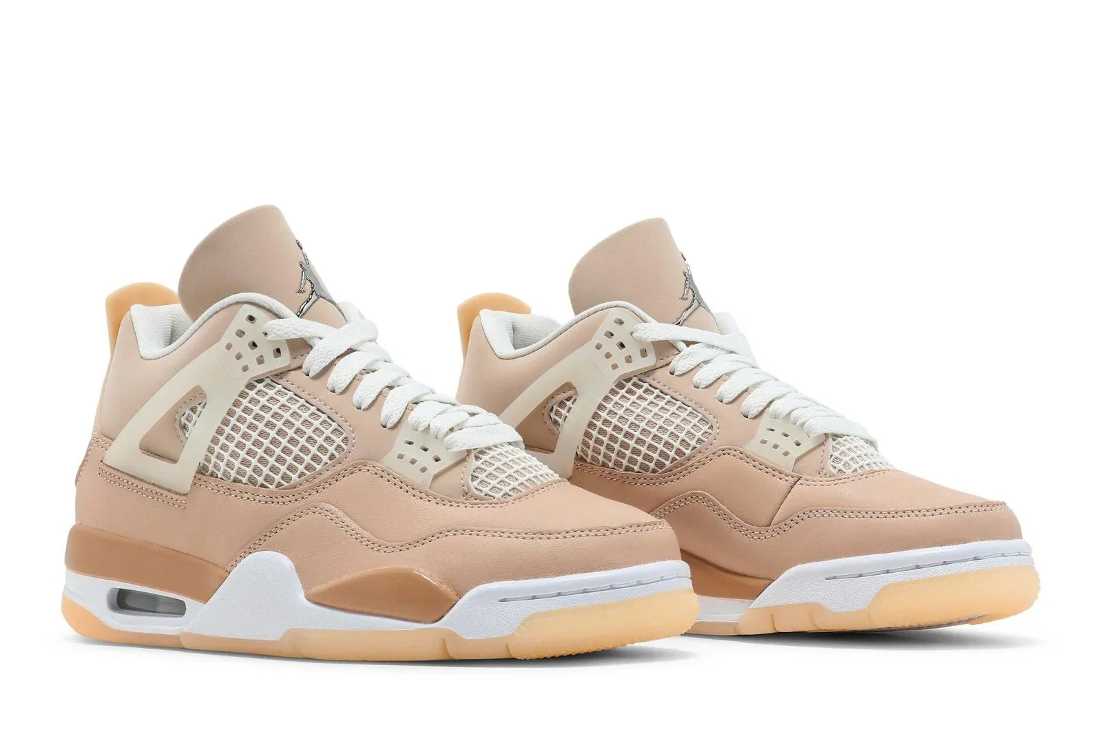 Tênis Air Jordan 4 Retro Shimmer Rosa vista superior