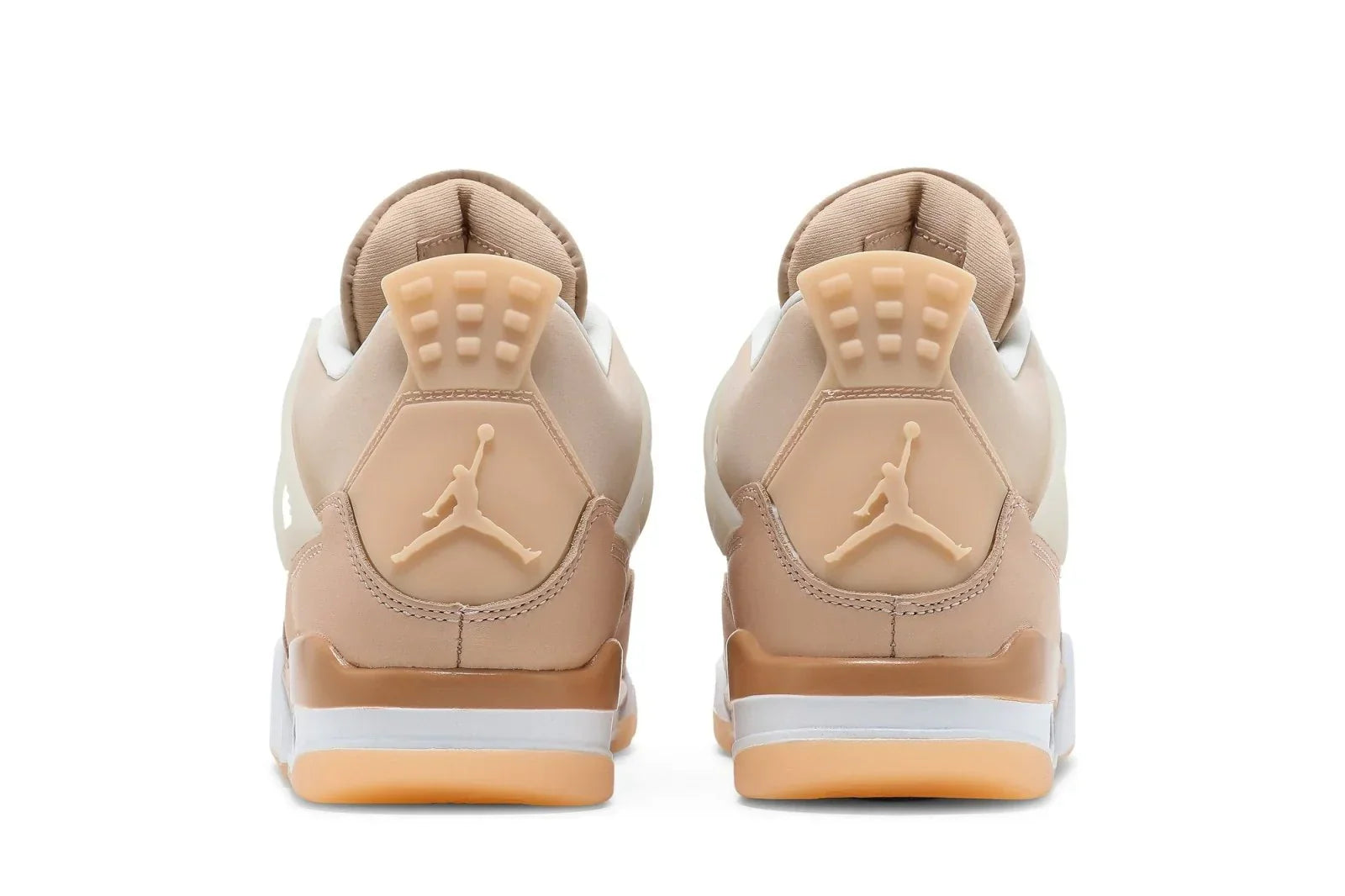 Tênis Air Jordan 4 Retro Shimmer Rosa detalhe do material