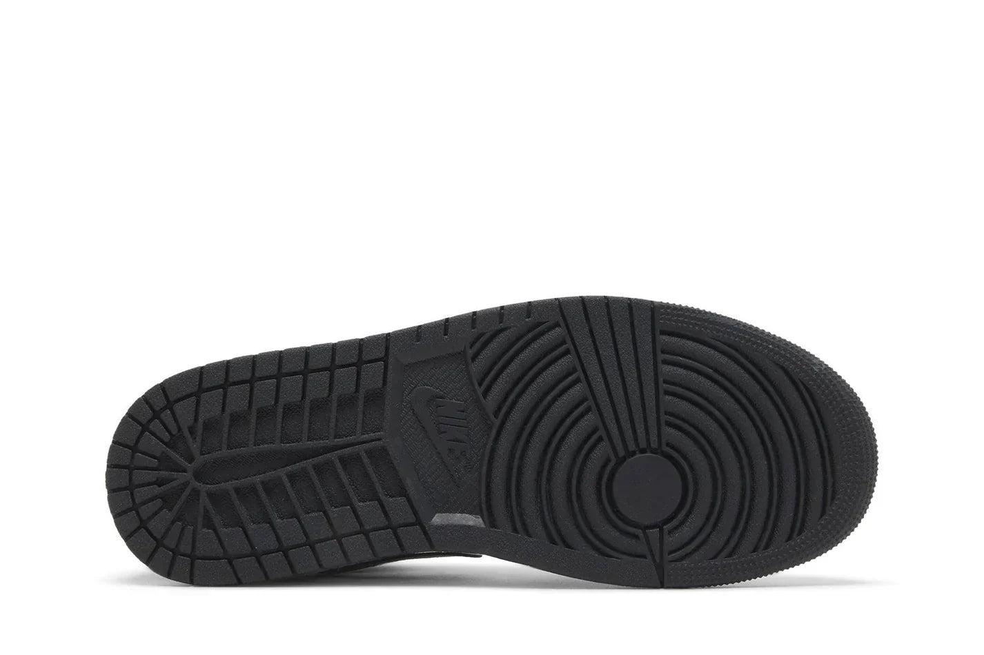 Tênis Jordan 1 Low Panda (2023) Preto detalhe lateral