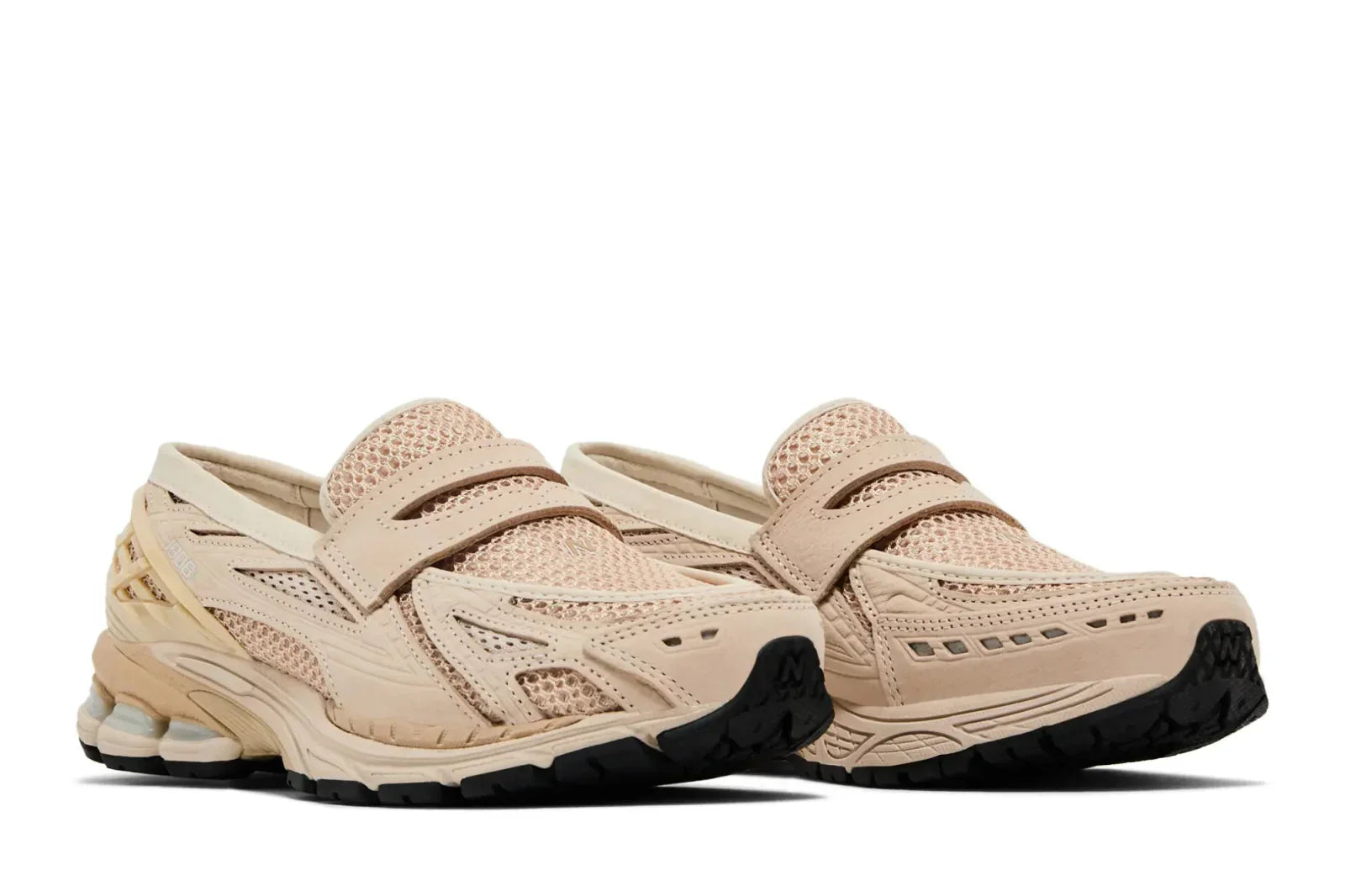 Tênis New Balance 1906L Khaki Bege vista traseira