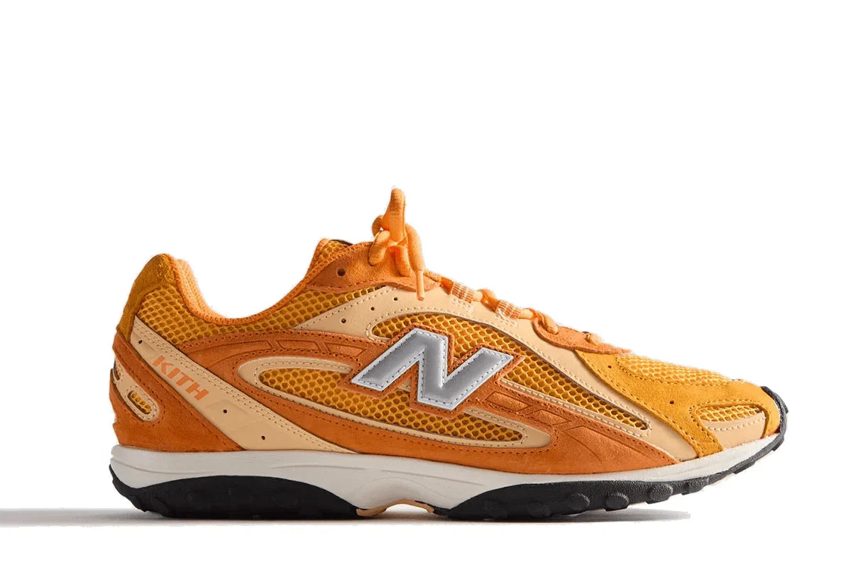 Tênis New Balance 204L Kith Orange Laranja vista superior
