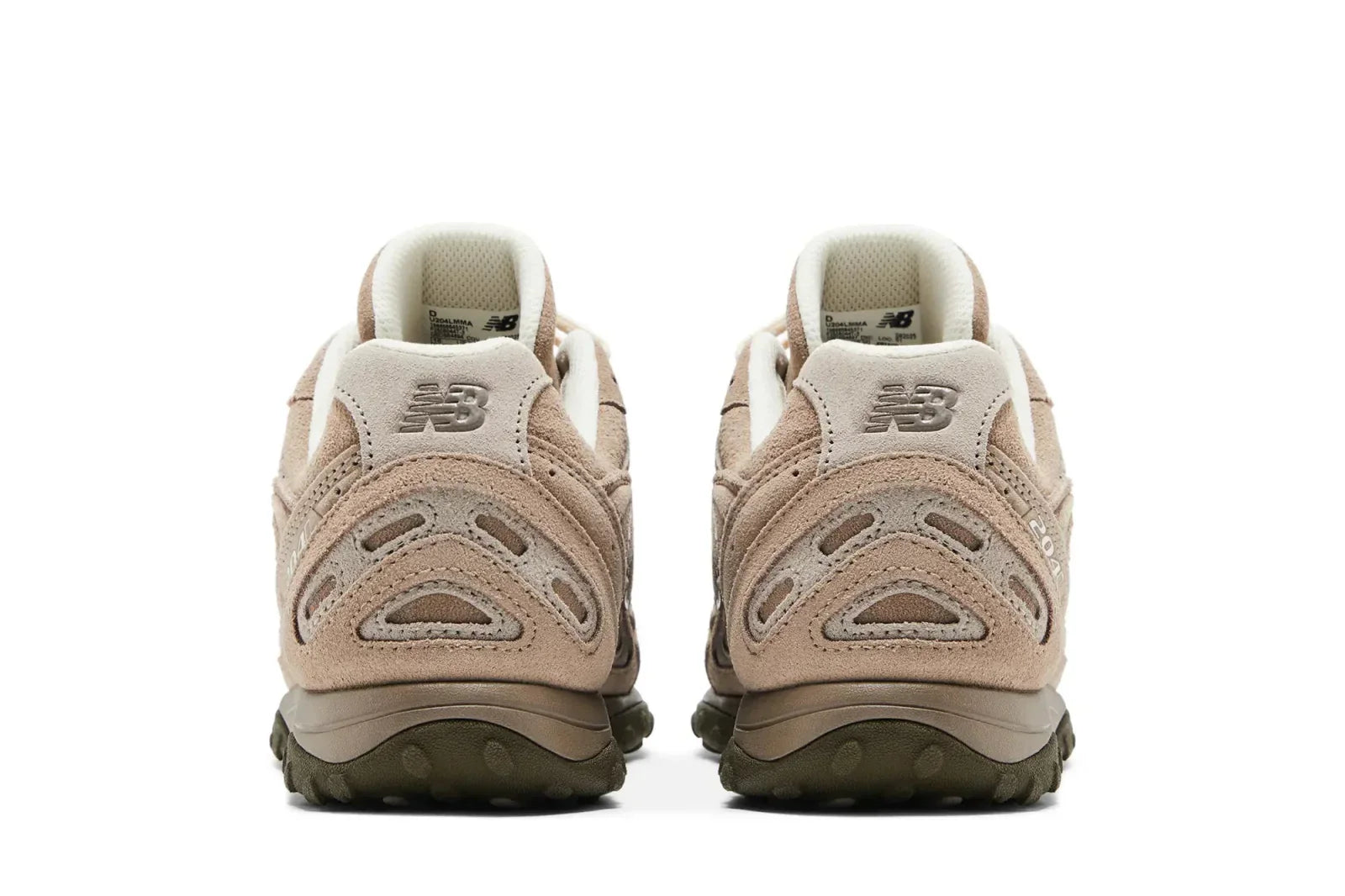 Tênis New Balance 204L Mushroom Arid Stone Marrom vista superior