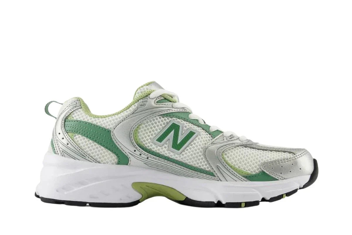 Tênis New Balance 530 White Green Matcha Verde vista superior